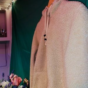 Zumiez Sherpa Hoodie Sweatshirt (S/M)